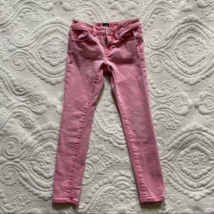 Gap pink skinny jeans